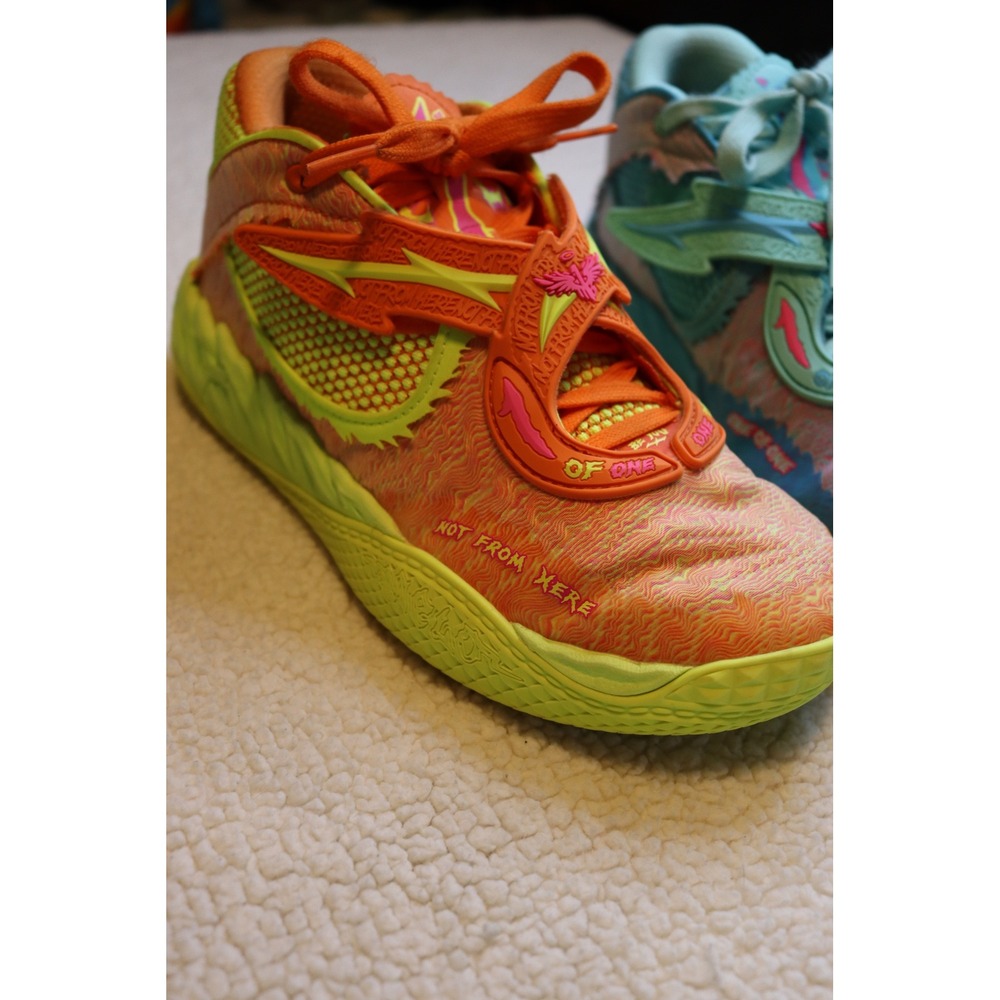 Puma MB.01 Rick and Morty LaMelo Ball Mismatched Basketball Shoes 312130-01 7.5 - Picture 3 of 12